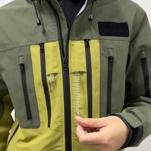 Men's <b>Light</b> Windproof <b>Waterproof</b> Green Tactical Fishing Long Sleeves <b>Jackets</b> High Quality OEM Outdoor Recycled Hunting <b>Jacket</b> - Product Image 6