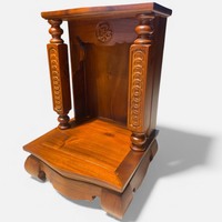 Autel moderne pour les dieux de la richesse et de la terre, en bois massif sculpté, pour utilisation dans le salon