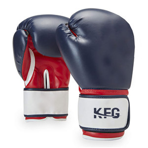 Guantes de Kick Boxing de Cuero Nuevos con MOQ Bajo, 16 oz, Transpirables y que Absorben la Humedad, con Cierre Ajustable de Velcro y Área de Nudillos Acolchada - Product Image 1