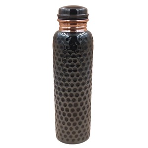 Premium <b>Copper</b> <b>Drinking</b> <b>Bottle</b> With Durable Body For Everyday Water Storage At Home Office Gym School Travel And Fitness - Product Image 2