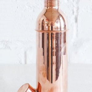 Bouteille d'hydratation en cuivre, recommandée par les entraîneurs de fitness, pour la salle de sport, le yoga et la vie active - Product Image 1