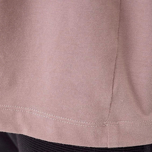 Men's Solid Color Short Sleeve O-Neck T-Shirt Oversized Casual Knitted 100% Cotton Jersey <b>Plain</b> Dyed <b>Pink</b> Quick Dry Eco-Friendly - Product Image 5