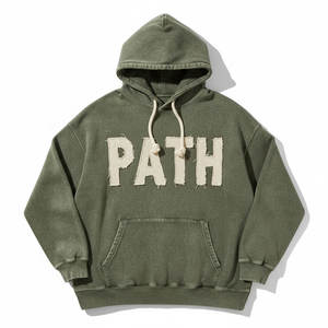 Sudadera con capucha para hombre, material de forro polar cálido, suave y transpirable, corte relajado, perfecta para conjuntos casuales de invierno, estilo urbano y comodidad. - Product Image 1