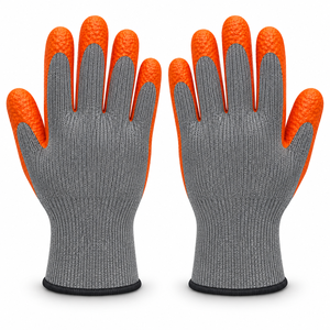 Les gants à revêtement en latex offrent une manipulation sécurisée, un mouvement confortable et une protection solide de la paume pour les tâches industrielles et d'entrepôt. - Product Image 6