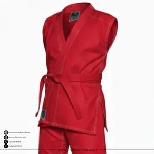 ชุดยิวยิตสูบราซิล (BJJ Gi) ผ้าฝ้ายแท้ 100% ทอลายเพิร์ลวีฟ พร้อมโลโก้สั่งทำพิเศษ สำหรับนักกีฬายิวยิตสูมืออาชีพ ใช้สำหรับฝึกซ้อมและการแข่งขัน - Product Image 2