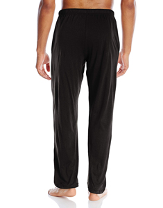 Pantalon de survêtement marron pour homme à taille élastique avec poches latérales, décontracté, tricoté, mi-lourd, respirant, pour l'automne - Product Image 2
