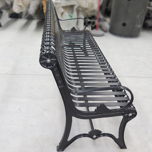 <span class=keywords><strong>Banc</strong></span> <span class=keywords><strong>de</strong></span> patio moderne en acier et métal résistant aux intempéries Offre Spéciale - Product Image 5