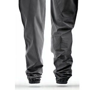 Polyester/Nylon Waterproof Lightweight High Waist Trouser Hiking Mountain Rain Pants Men's Camping <b>Wind</b> <b>Breaker</b> - Product Image 6