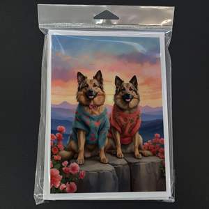 Tervuren การ์ดอวยพร A7หัวใจแบบ Belgian จำนวน8ใบพร้อมซองจดหมายขนาด5x7 - Product Image 3