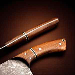 Cuchillo de Chef al por Mayor, Cuchillo de Cocina Multiusos de Alta Calidad, Juego de Cuchillos de Cocina de Acero Damasco con Alto Contenido de Carbono, Diseño OEM - Product Image 3