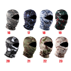 Masque facial intégral tactique pour hommes, cagoule, masque facial souple, couvre-visage respirant, protection extérieure, coupe-vent, anti-poussière - Product Image 4