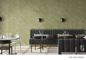 กระเบื้องพอร์ซเลนพรีเมียม ไอริส ขนาด 600x1200 มม. รูปแบบขนาดใหญ่ พื้นผิวขัดเงา สำหรับผนังและพื้น ดีไซน์ทันสมัย ใช้ได้ทั้งภายในและภายนอก พร้อมคุณสมบัติพิเศษ - Product Image 2