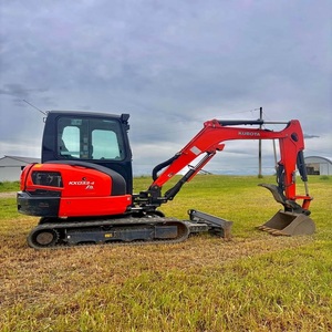 Miniexcavadora Kubota KX033 Usada, Excavadora Compacta con Potente Motor y Componentes de Bomba para Trabajos de Construcción - Product Image 2