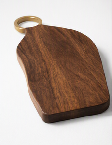Planche à découper en bois de manguier de qualité supérieure, forme asymétrique, robuste, élégante, en bois organique, vente en gros - Product Image 2