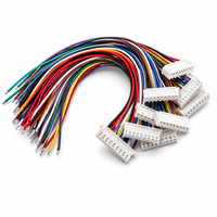 Connecteur JST Molex TE Tyco à pas de 1,0 1,5 1,25 2,0 2,5 3,96 mm, faisceau de câbles personnalisé pour système d'automatisation industrielle PLC