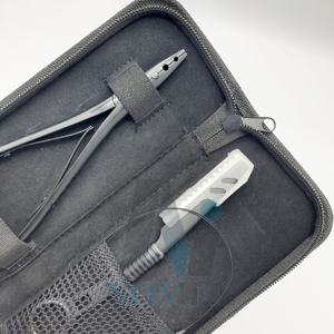 Kit de herramientas de extensión de cabello multifuncional negro mate, maquinilla de afeitar de un solo corte con cuentas de lazo para el cabello, alicates incluidos - Product Image 3