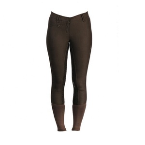 High Quality 4-way Stretch Horse Riding Breeches <b>Leggings</b> Tights <b>Equestrian</b> Wear Pants on Technical Fabric with Soft Feel - Product Image 2