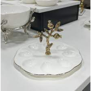 Tazón de Metal Plateado Brillante Hecho a Mano, Diseño Glamuroso de Lujo, Borde con Cuentas, Tazón Decorativo para Fiestas, a un Precio Impresionante - Product Image 4