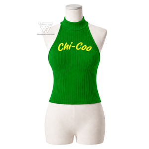 เสื้อสเวตเตอร์ถักคอ halter ปักลายชมรม Chi Eta Phi สำหรับใส่ในชีวิตประจำวัน ขายส่ง |   เครื่องประดับกรีก - Product Image 1