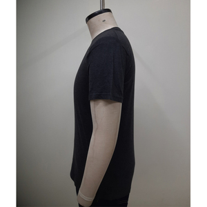 Camiseta Sólida Minimalista para Hombre, Clásica, Informal, de Moda, Tejido de Algodón Suave, Cómoda y Ligera, Perfecta para Uso Diario, Estilo Urbano - Product Image 5