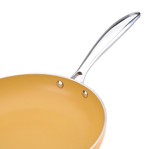 Non Stick Frying Pan Cookware Set Aluminum PTFE Coating Stainless Steel Handle Modern Kitchenware <b>for</b> Gas and <b>Induction</b> - Product Image 2
