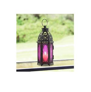 Portavelas de Madera Maciza Marrón con Pantalla de Vidrio Transparente, Decoración Colgante y de Mesa - Product Image 6