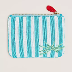 Beaded Coin Purse Handmade Customizable Zipper Closure Eco-Friendly High Quality Seed Bead Design - Product Image 2