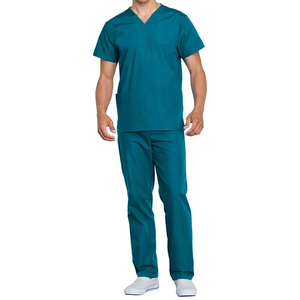 Combinaisons de travail pour hommes et femmes, extra résistantes, en tissu tricoté flexible, écologiques, avec coutures renforcées, uniformes d'hôpital - Product Image 3