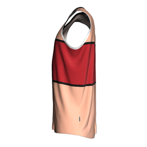 Maillot de basket sans manches vert pour homme, col en V, anti-humidité, imprimé par sublimation, coupe classique, toutes saisons - Product Image 4
