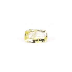 Saphir jaune naturel non traité, taille coussin longue 4,15 carats, pierre précieuse de saphir jaune naturel facetté pour bijoux - Product Image 1