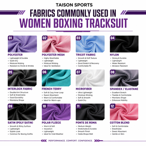 Survêtement de boxe unisexe haut de gamme 300 GSM en polyester interlock noir avec panneau contrastant rose, logo personnalisé, coupe-vent, respirant, en polaire - Product Image 2