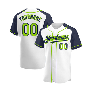 Maillot de baseball personnalisé respirant blanc et jaune pour homme, uniforme d'équipe à boutons, sublimation, 100 % polyester, nom et numéro OEM, vente en gros - Product Image 2