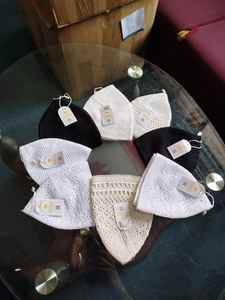 Chapeau Kufi Musulman Tricoté à la Machine, Prix Direct Usine, Unisexe, Couleur Unie, Extensible, Respirant, Broderie Main, Vente en Gros - Product Image 6