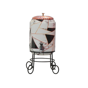 Hammered Copper Water <b>Dispenser</b> With Tap Vintage Style For Kitchen Use Thermal Insulation Design - Product Image 3
