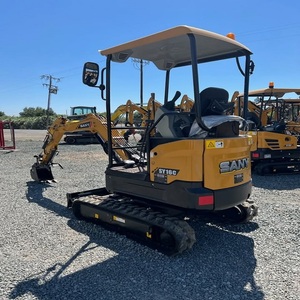 Miniexcavadora Sany Smart Choice para excavaciones precisas y preparación del terreno en jardines, entradas de vehículos y espacios reducidos - Product Image 1