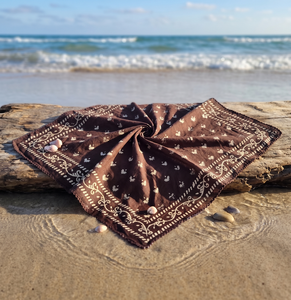 Wholesale Add A Touch Of Timeless Charm To Your Everyday Style With Our Hand Block Printed Cotton Bandana <b>Head</b> Scarf Hair <b>Wrap</b> - Product Image 6