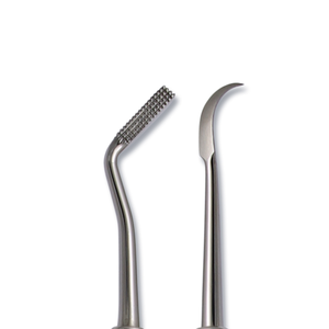 Instrument dentaire orthodontique en acier inoxydable pour la pose de bandes et de anneaux dentaires, avec fonction de placement de bandes et de détartrage, de précision - Product Image 2