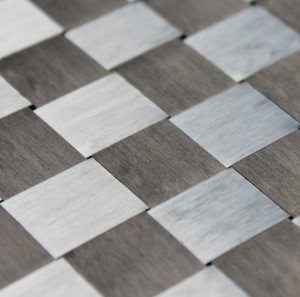 Plain Woven Big Square <b>Carbon</b> Spread Tow <b>Fabric</b> 100 Gsm for Industry Use - Product Image 1