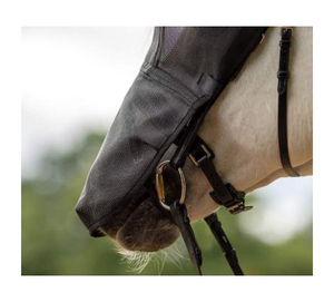 Couverture de protection anti-mouches pour chevaux, design léger de qualité supérieure avec couverture complète des yeux et des oreilles pour les chevaux pendant les séances d'entraînement en extérieur - Product Image 3