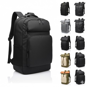 Zipper Simple Oxford fabric High Quality Travel Backpack for Men Business Travel Backpack Laptop Bag Anti-Theft Airbag - Product Image 1