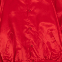 Nouvelle veste bomber en satin pour homme, style hiver, logo personnalisé sur le devant, respirante, style streetwear, veste varsity