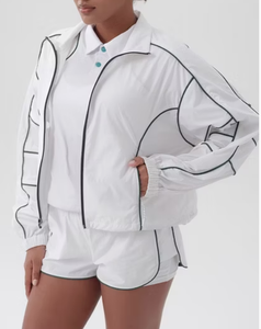 Women's Premium Nylon Short Set Casual Two Piece Outfit Soft Comfortable Breathable Summer Wear Matching Top and Shorts - Product Image 2