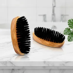 Brosse à barbe en bois faite à la main de couleur antique la plus vendue disponible à un prix abordable - Product Image 1