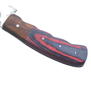 Juego de Cuchillos de Chef Profesional, Hechos a Mano, Hoja de Acero al Carbono Forjado, Mango de Madera, Precisión en la Cocina, Ambidiestro, Duradero, Cuatro Piezas - Product Image 2