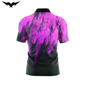 Wholesale Custom Zipper Quick Dry Men's <b>Bowling</b> Shirts Lightweight Breathable Short Sleeve Printed <b>Bowling</b> Shirts for Team - Product Image 2