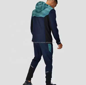 Survêtement d'entraînement confortable à fermeture éclair, coupe classique, pour homme, hiver, uni, écologique, respirant, vente chaude 2026 - Product Image 2