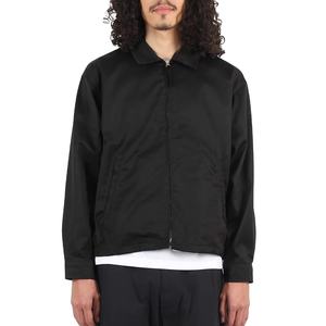 Veste de travailleur en toile surdimensionnée de haute qualité avec logo imprimé personnalisé veste à capuche pour travaux extérieurs d'hiver d'automne avec broderie à fermeture éclair - Product Image 3