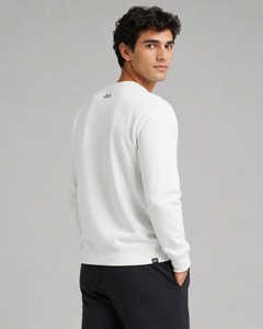Sudadera de cuello redondo de forro polar transpirable de secado rápido, lisa y teñida, personalizada para invierno, con estampado de moda para hombre - Precio de ropa de invierno - Product Image 6