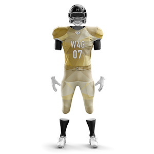 <b>Elite</b> Sublimated American Football Uniform Set Custom Football Jerseys Pants USA Team Sports Apparel Supplier - Product Image 4