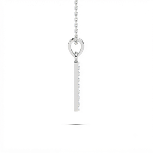 Nouveaux pendentifs en forme de goutte d'eau en argent sterling 925 plaqué rhodium, avec diamants, pour la fabrication de bijoux - Product Image 2